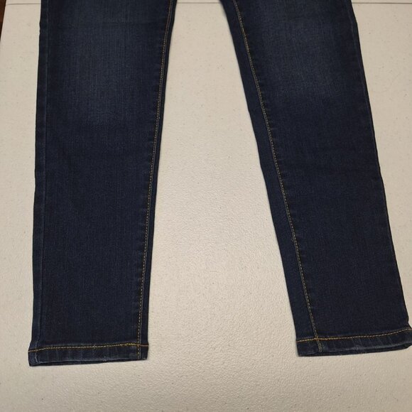 Levis 710 Super Skinny Jeans Blue Adjustable Elastic Waist Demin Girls Size 14 - Picture 7 of 8